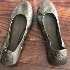 Tory Burch patent leather ballet flats